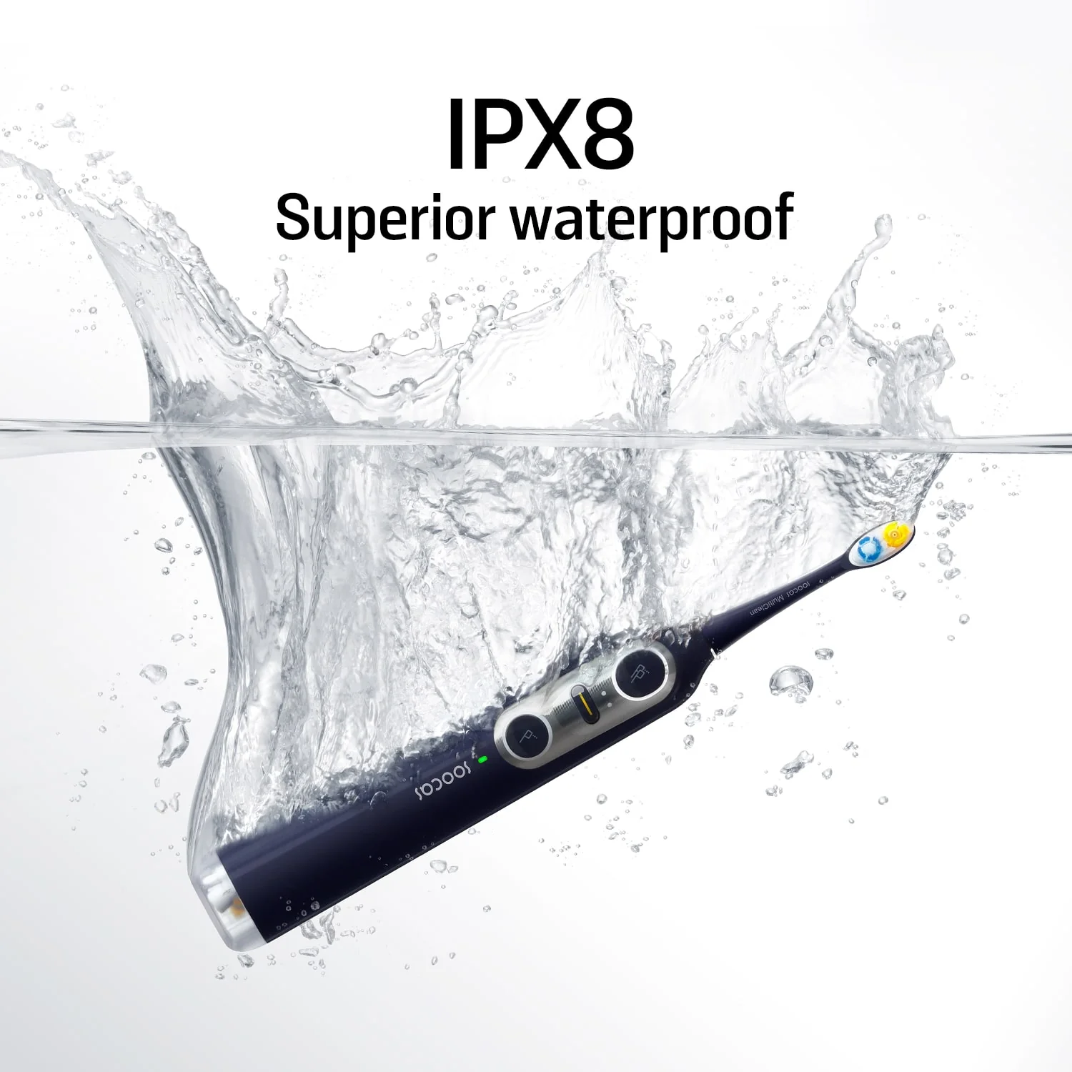 Soocas NEOS II electric toothbrush with water flosser - Image 9